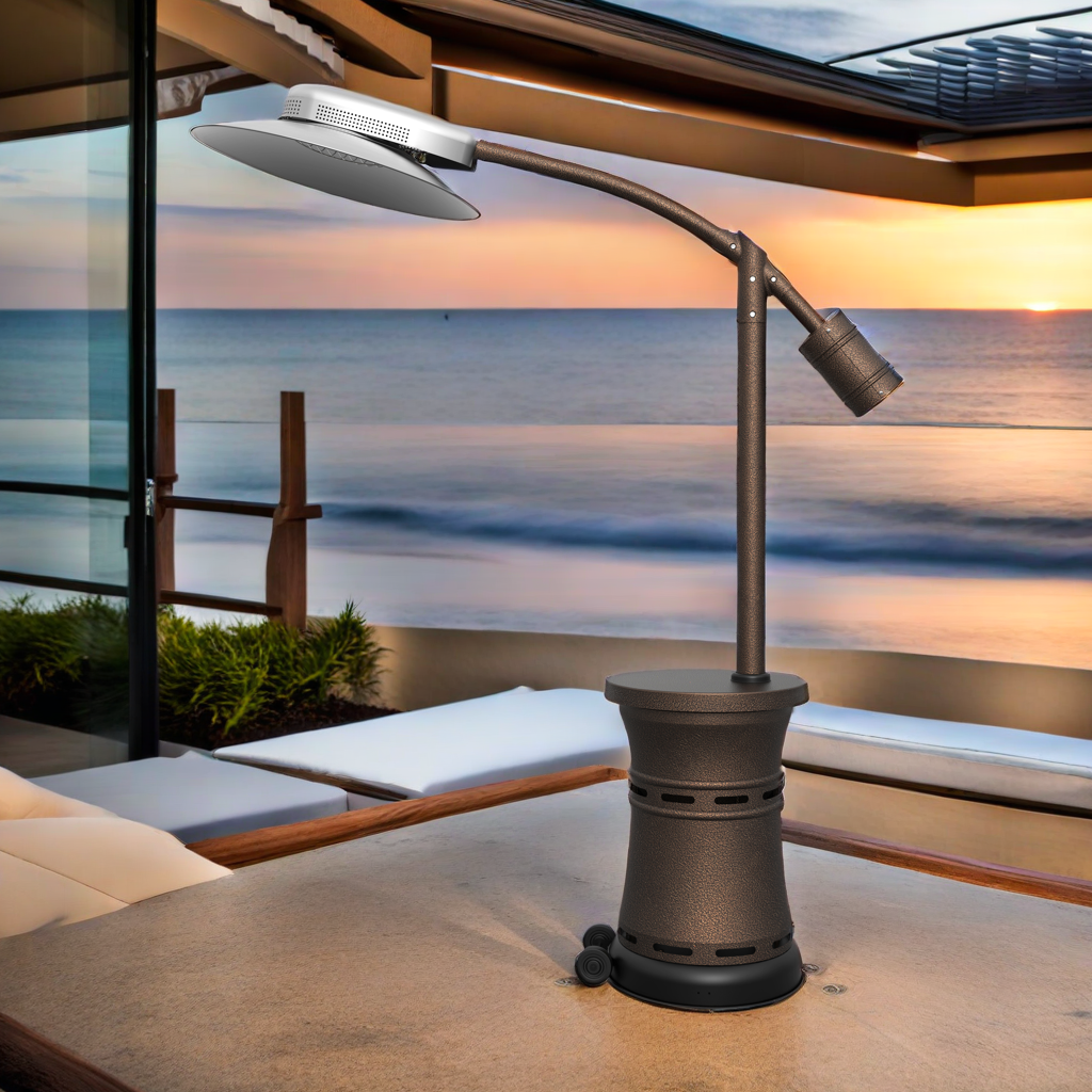 Outdoor patio outlet heater