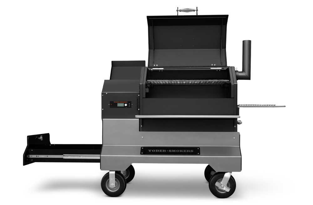 YS640S Competition Pellet Grill with Wire Shelves and Drawer by Yoder Smokers