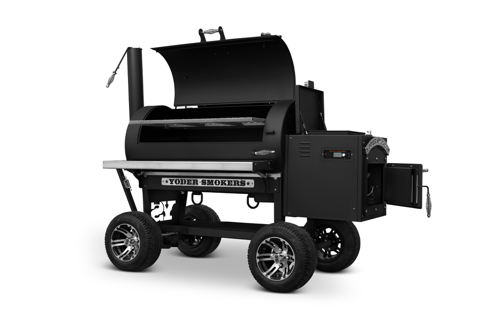 Cimarrons on Competition Stand by Yoder Smokers