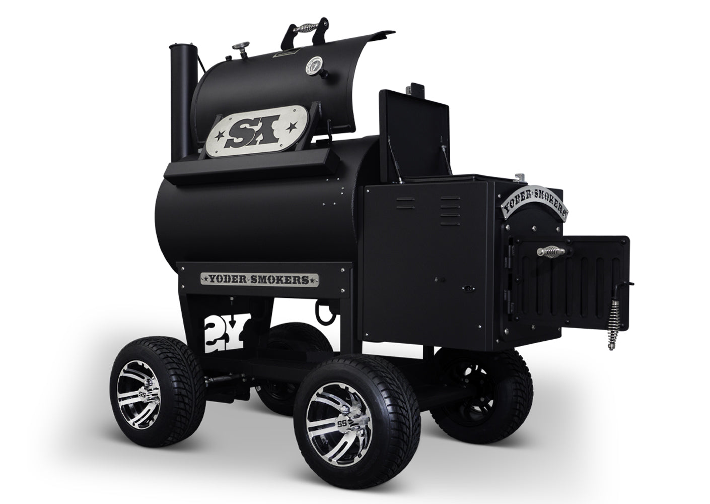 YS1500S Outlander Competition Pellet Grill by Yoder Smokers