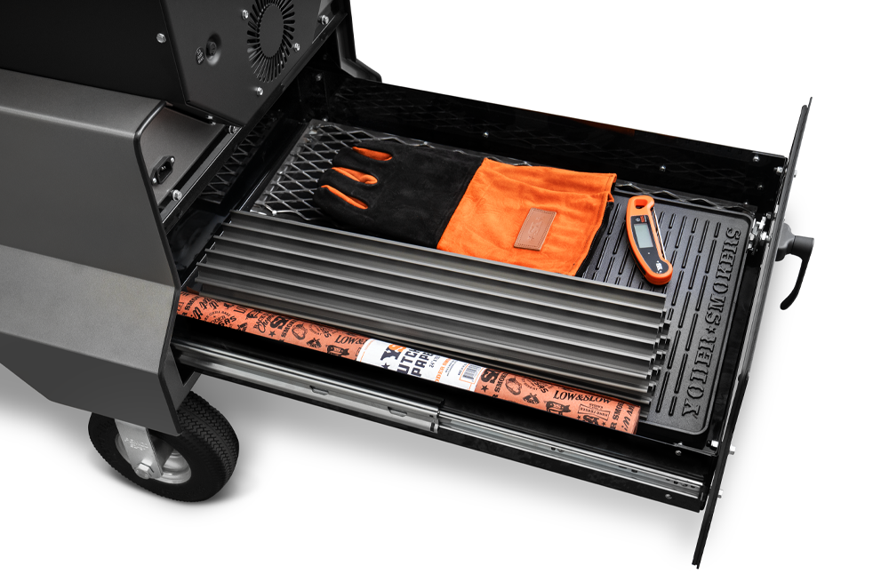 Competition Cart with Drawer for the YS640S Pellet Cooker by Yoder Smokers