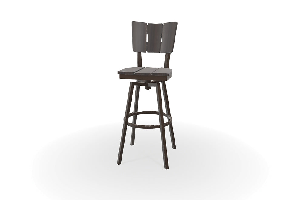 Avant MGP Aluminum Bar Height Swivel Chair