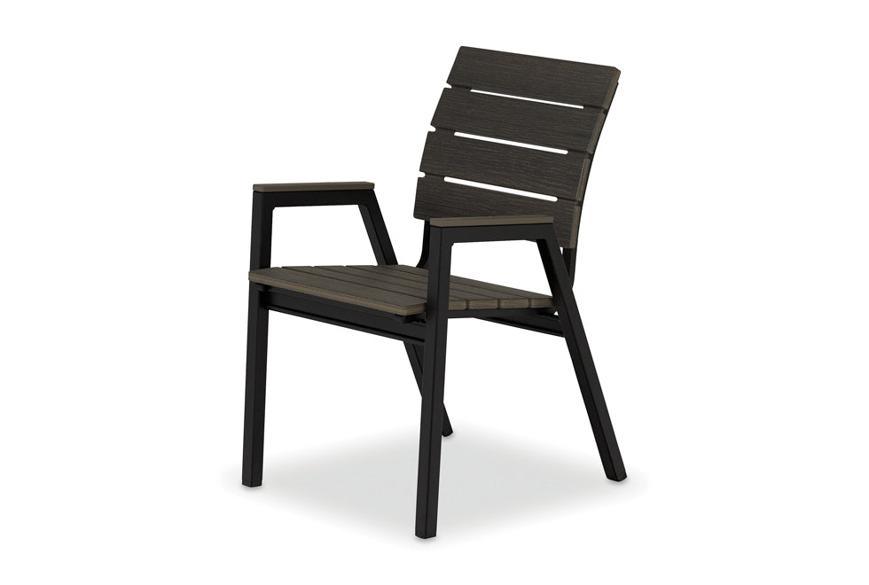 Bazza Bench Stacking Bistro Chair By Telescope Casual