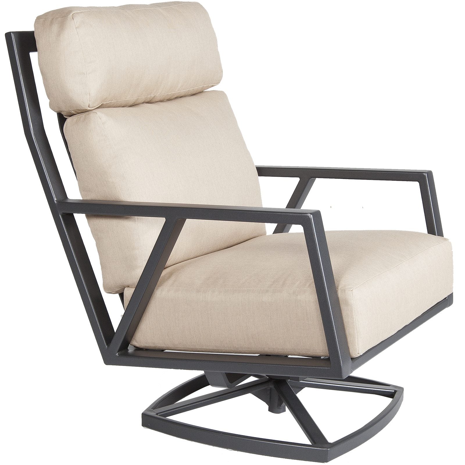 Aris Swivel Rocker Quick Ship Lounge Chair