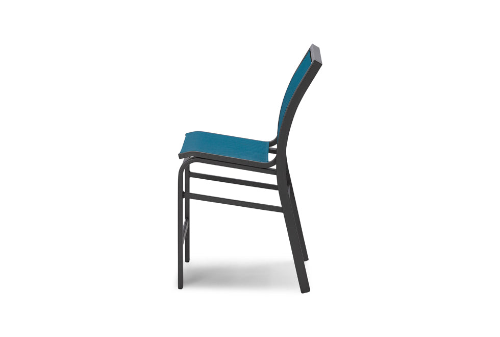 Kendall Sling Balcony Height Stacking Armless Cafe Chair