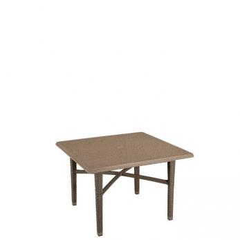 Evo Woven Dining Table Base with top