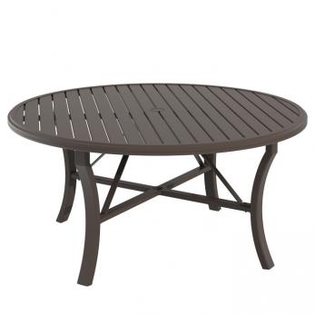 Banchetto 60" Round KD Dining Umbrella Table