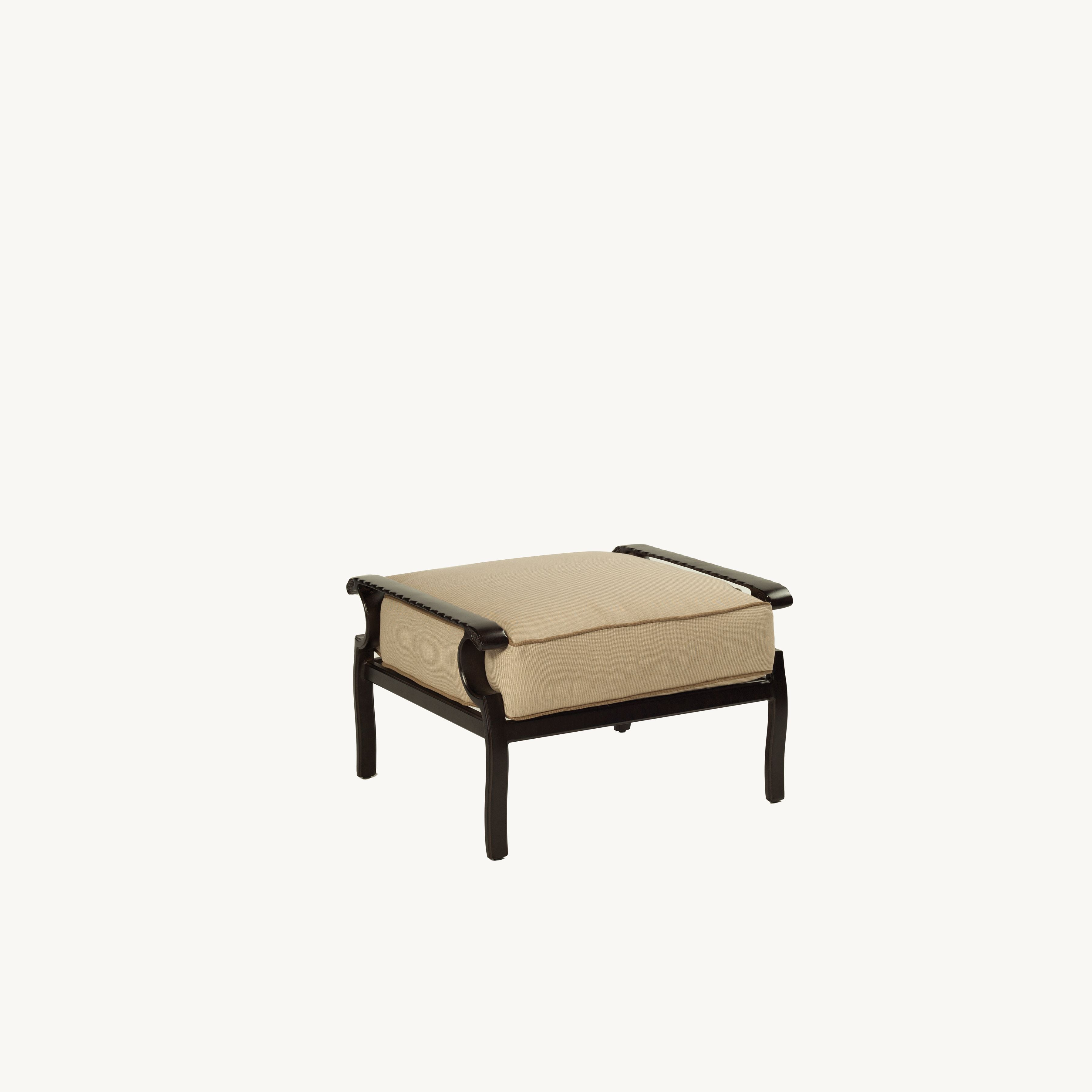 Monterey Cushioned Ottoman By Castelle On Sale $1,216.00