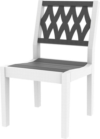 Greenwich Dining Side Chair Diamond Back Style