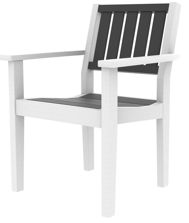 Greenwich Dining Arm Chair Slatted Back Style