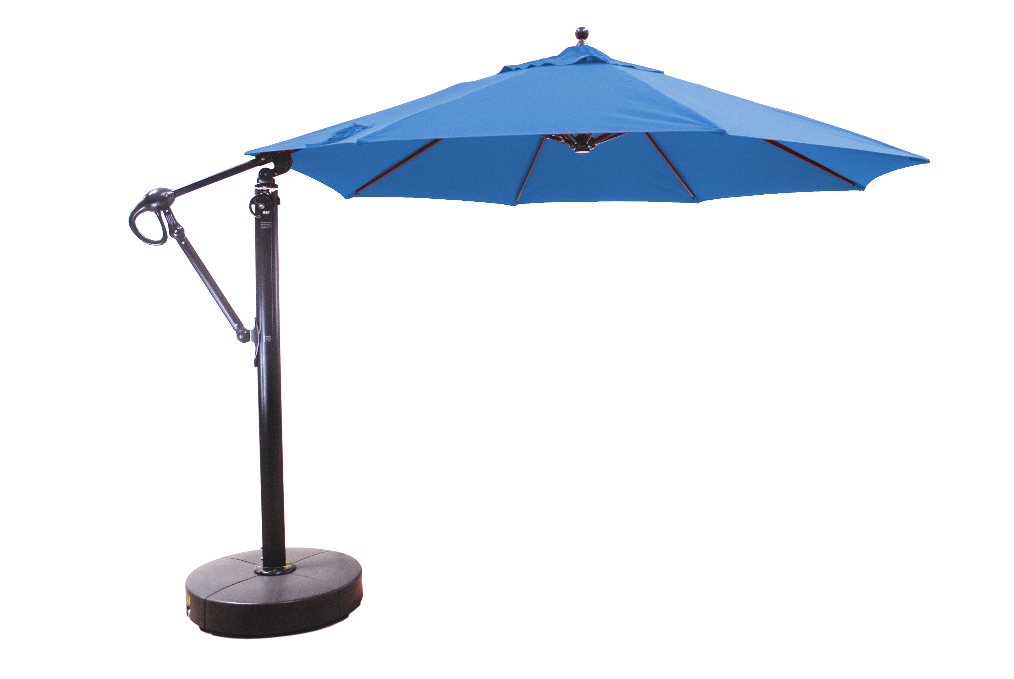 11F Octagonal Cantilever Umbrella With Base by Galtech