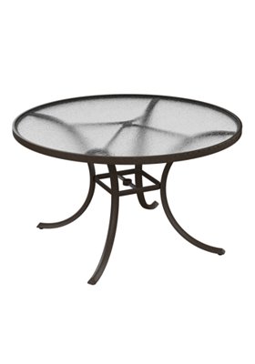 Acrylic 48" Round Dining Table