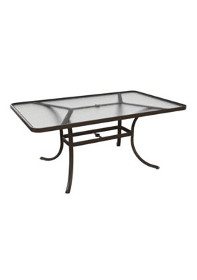 Acrylic 84" x 42" Oval Dining Table