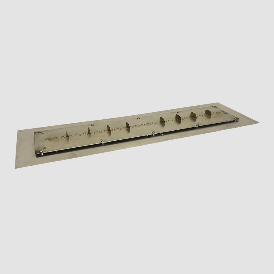 Crystal Fire Plus Linear Gas Burner Insert and Plate Kit