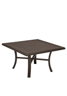 Banchetto 42" Square Chat Umbrella Table