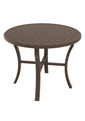 Banchetto 48" Round KD Counter Umbrella Table