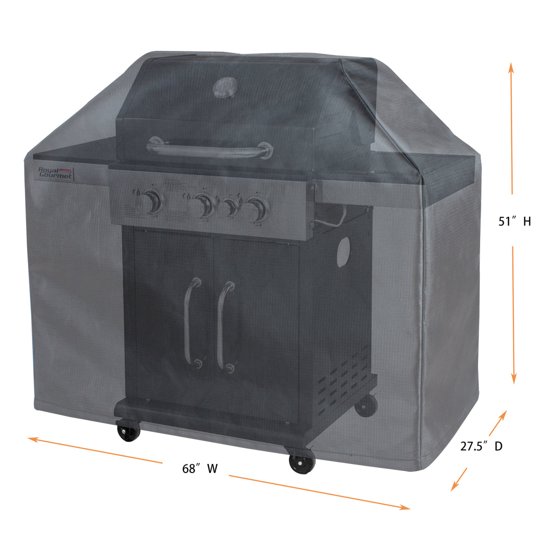 Grill Cart Cover Dimensions