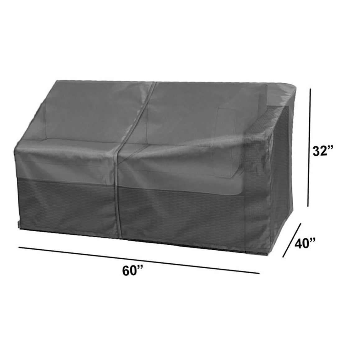 Modular Cover Loveseat Left End Dimensions