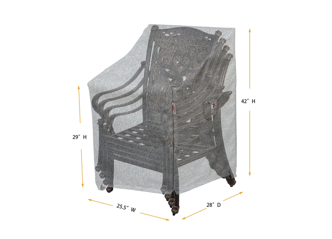 Chair Cover Dimensions