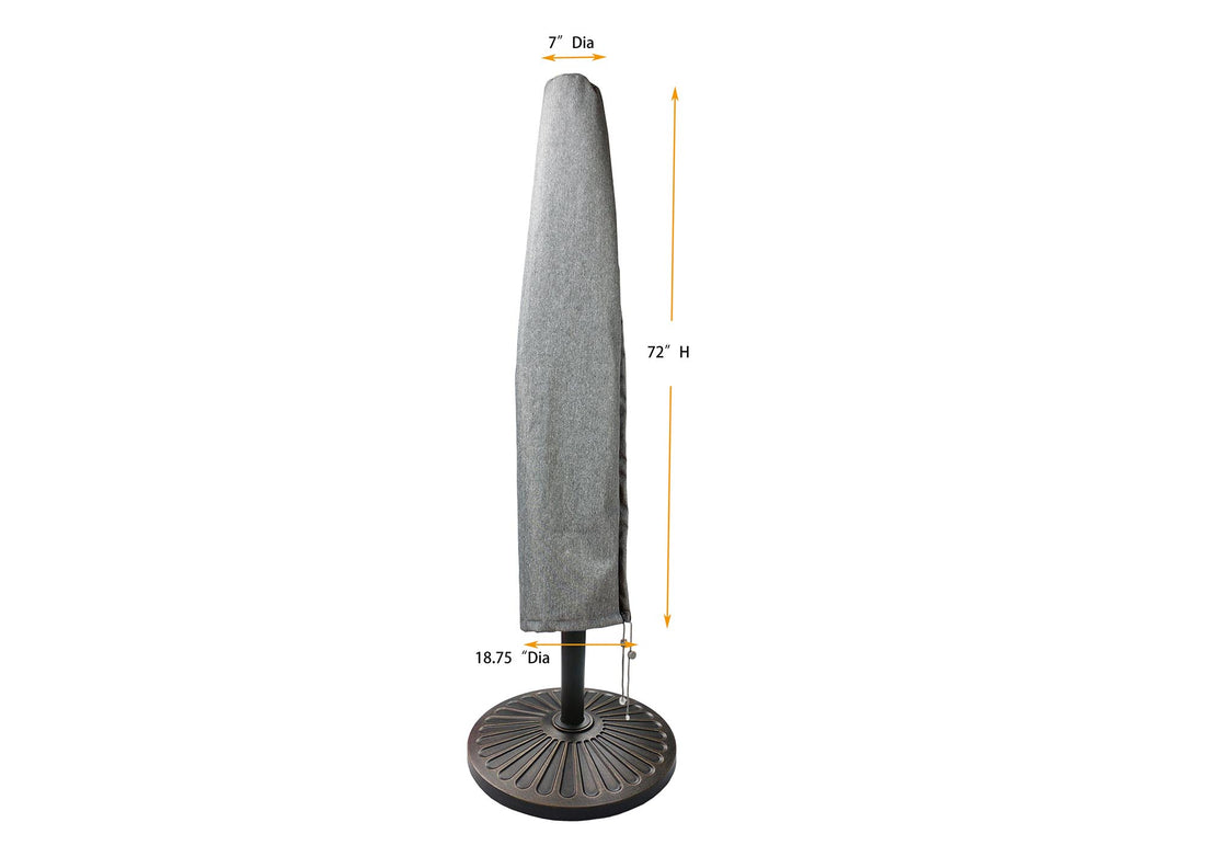 Umbrella Cover (Market style) Round 11" Dimensions