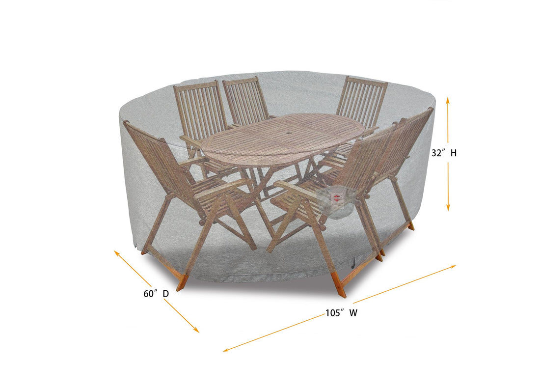 Dining Set Cover Rectangle Dimensions