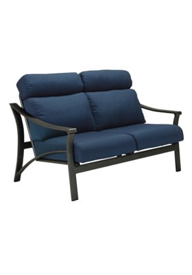 Corsica Cushion Love Seat by Tropitone