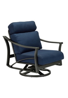 Corsica Cushion Swivel Action Lounger by Tropitone