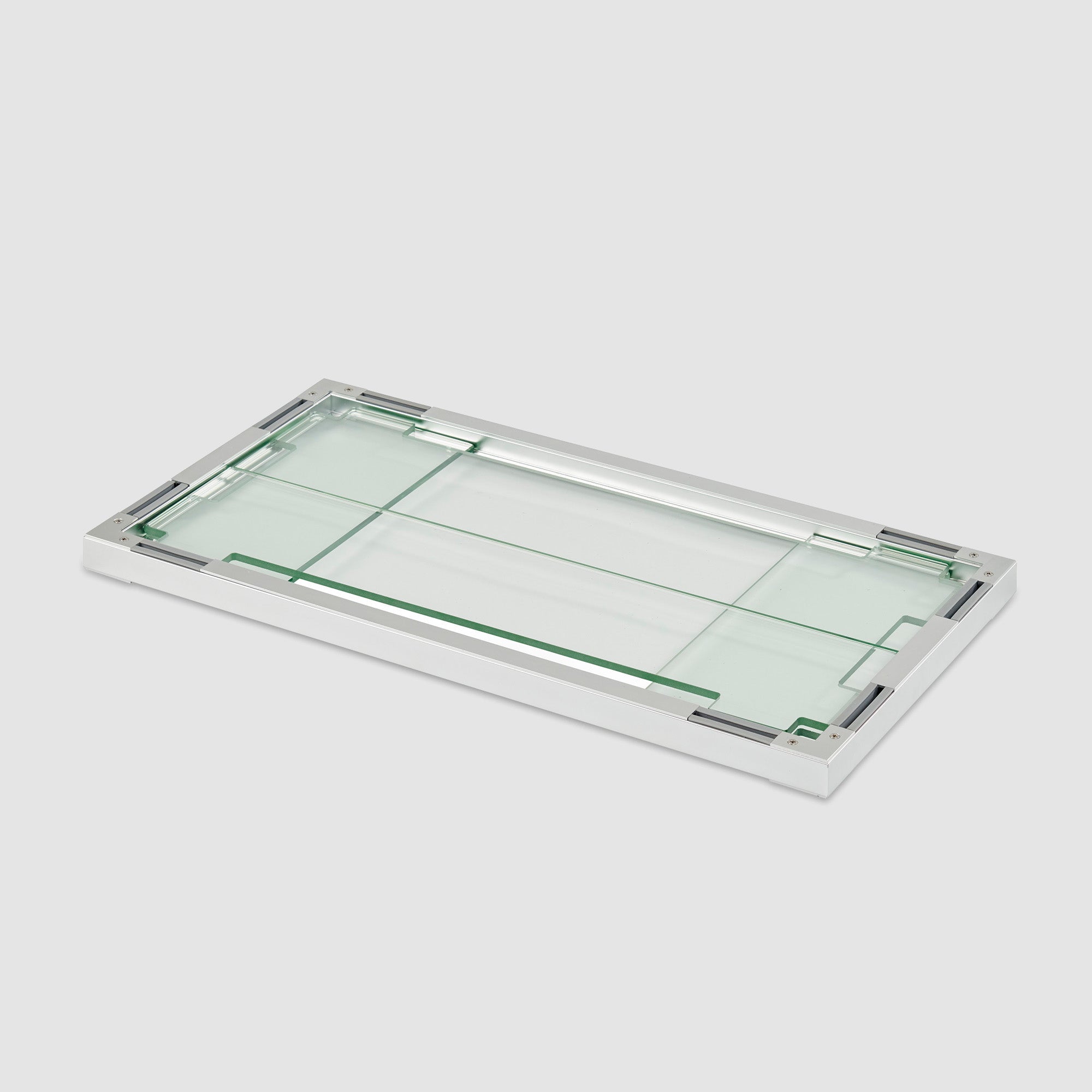 Rectangular Folding Glass Wind Guard