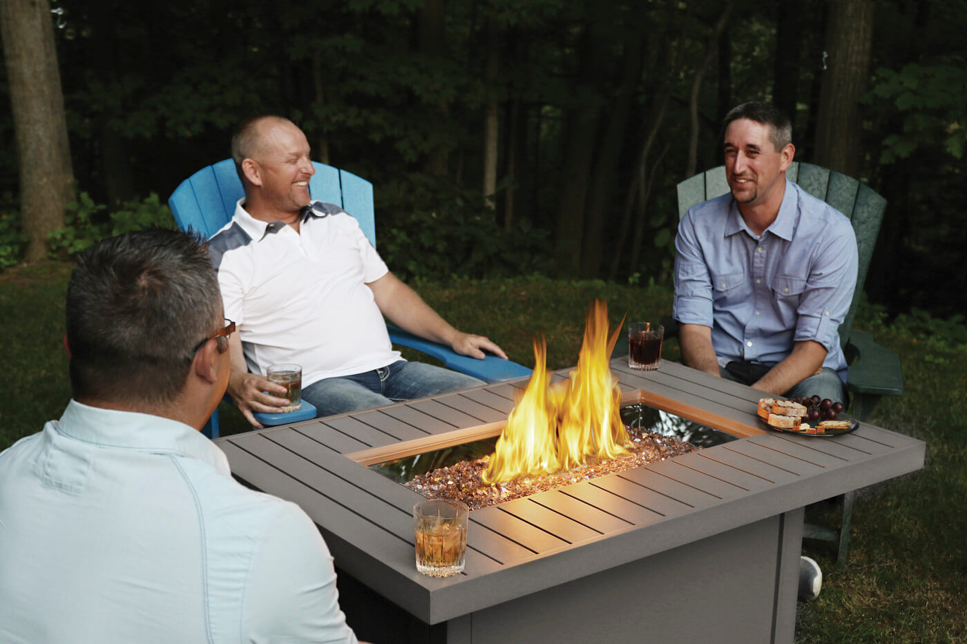 Hamptons Rectangle Patioflame® Table