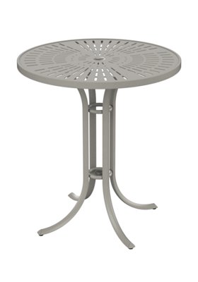 La'Stratta Round 36" Umbrella Bar Table