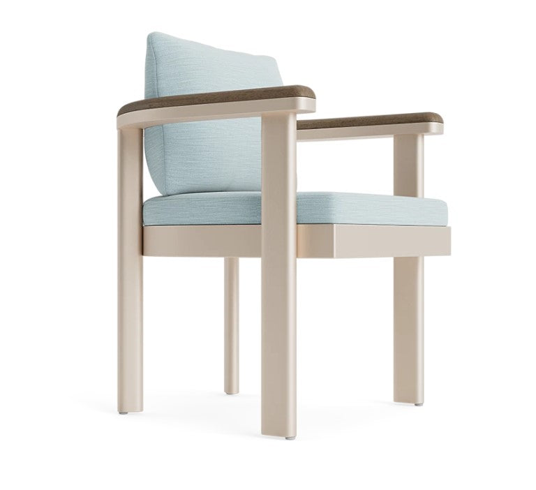 Luca Arm Chair W/Teak by Brown Jordan