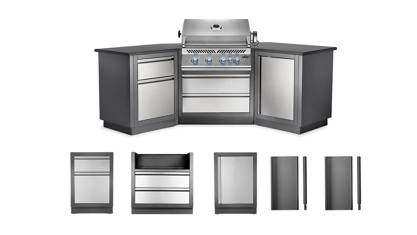 OASIS™ 200 Outdoor Kitchen, Built-in 700 Series 32