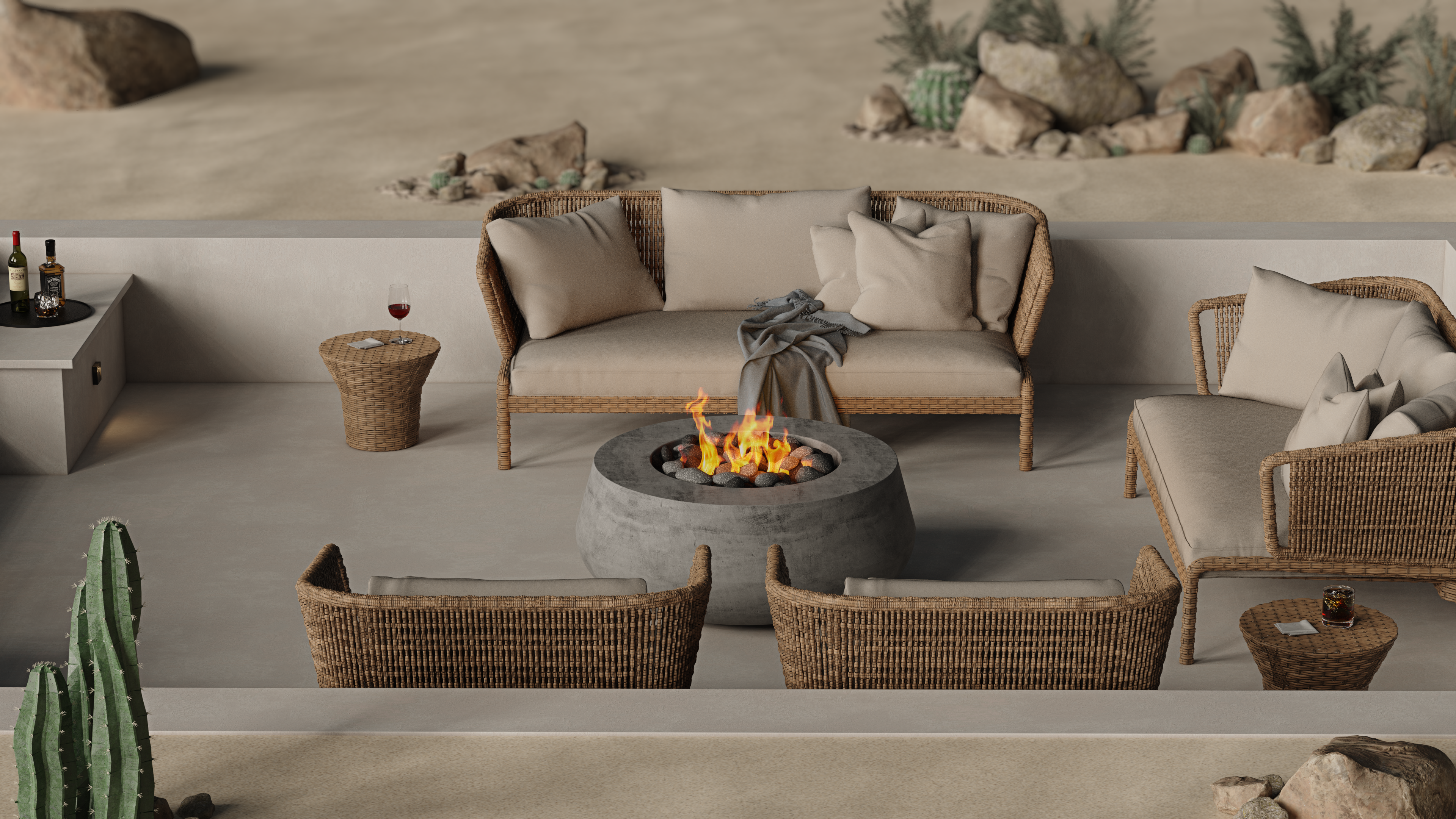 Oasis Fire Bowl