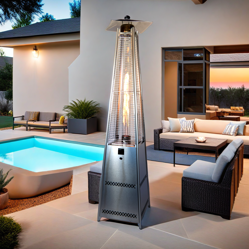 The PrismQuard Patio Tower Heater by Outdoor Order™