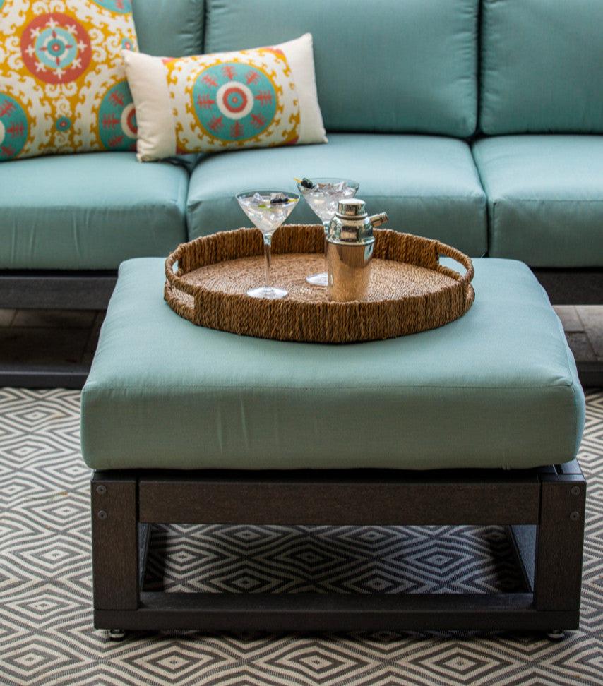 palm beach ottoman