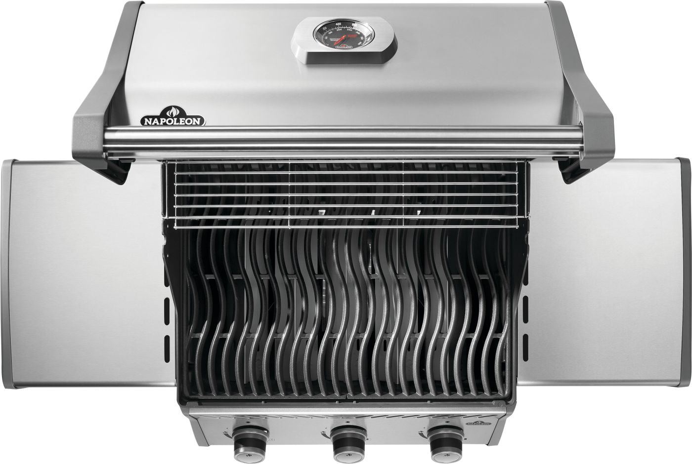 Rogue® 425 Stainless Steel Gas Grill top