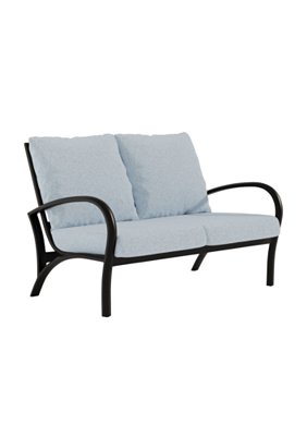 Ronde Cushion Love Seat by Tropitone