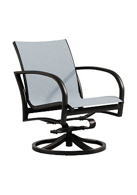 Ronde Sling Low Back Swivel Rocker By Tropitone