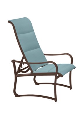 Shoreline Padded Sling Recliner By Tropitone