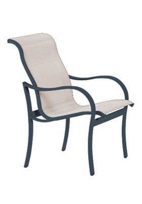 Shoreline Sling Dining Chair By Tropitone