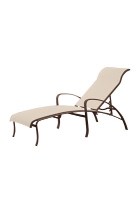 Shoreline Spinnaker Sling Chaise Lounge By Tropitone