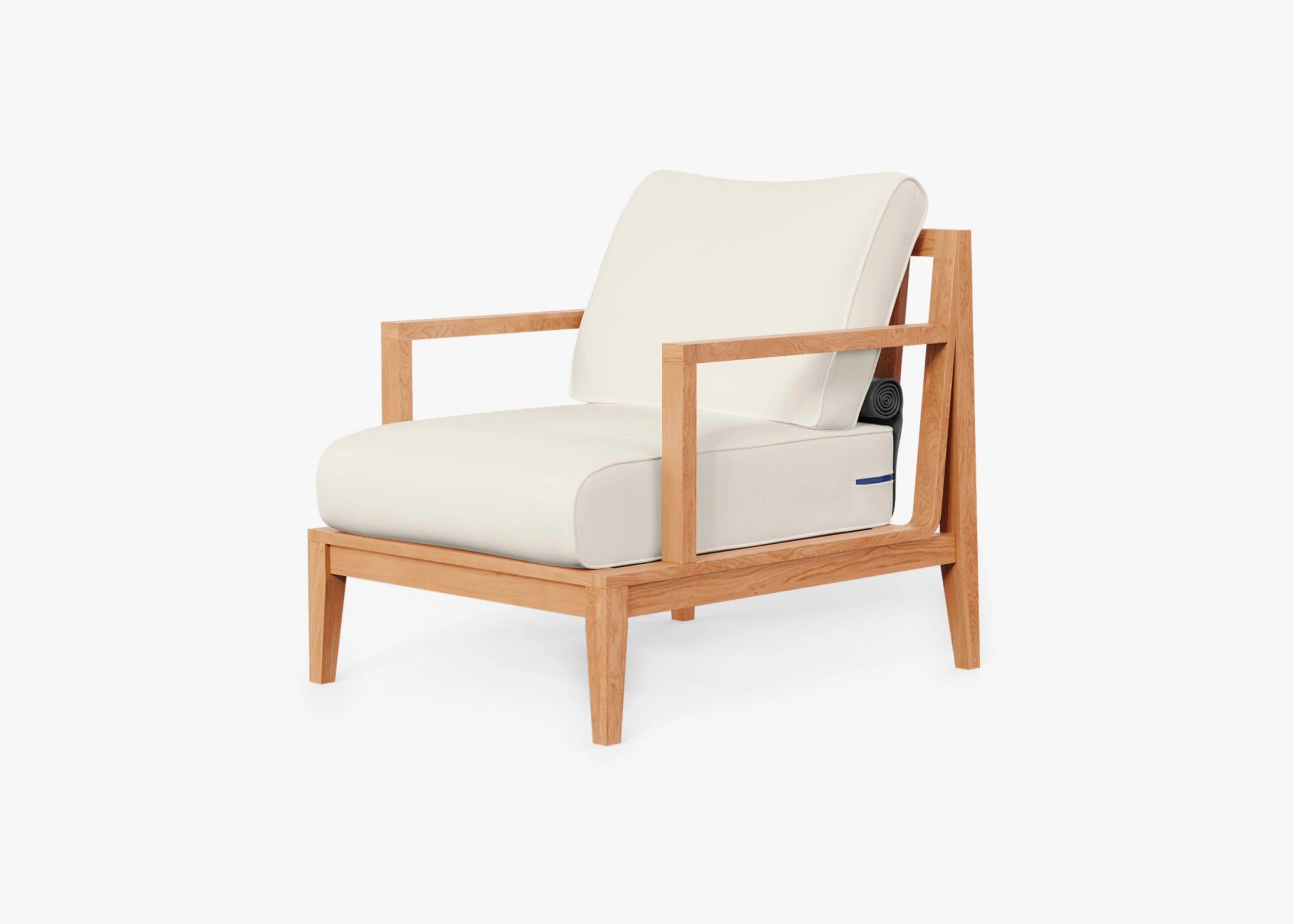 Teak Outdoor Club Armchair by Outer