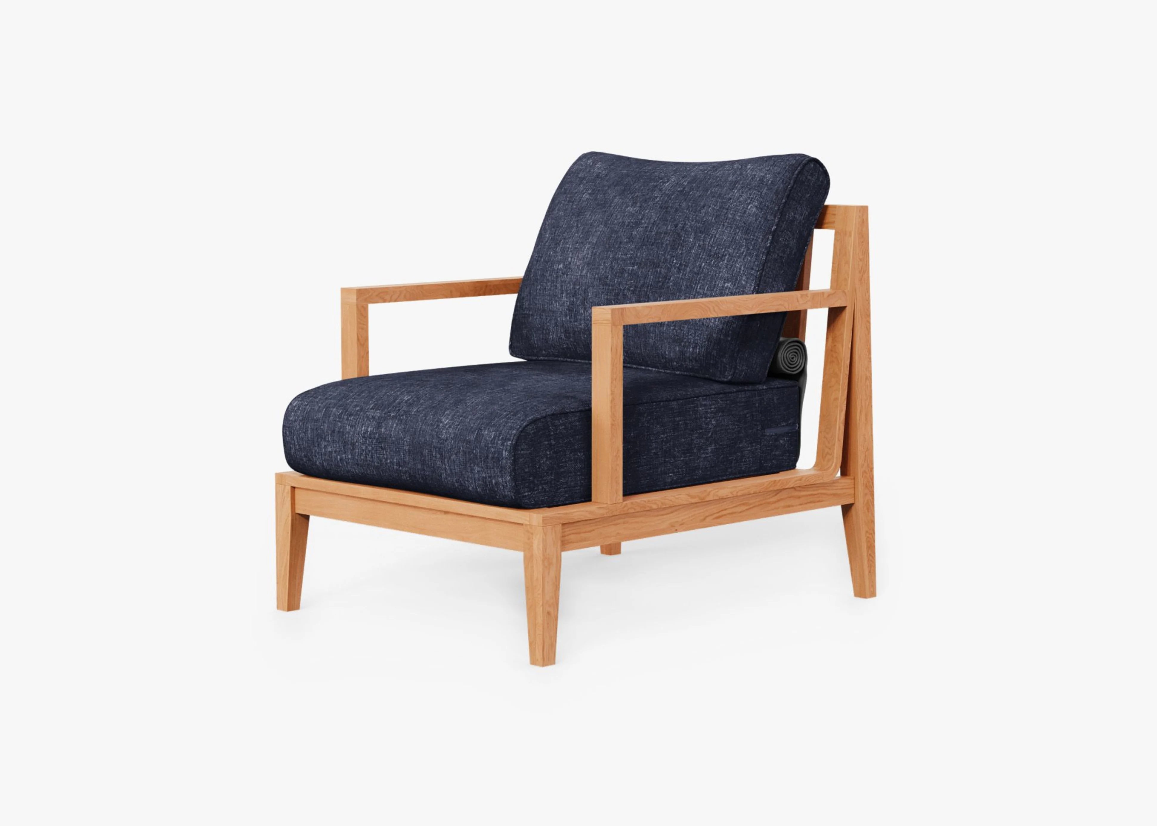 Teak Outdoor Club Armchair by Outer