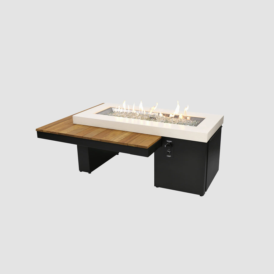 Uptown Linear Gas Fire Pit Table