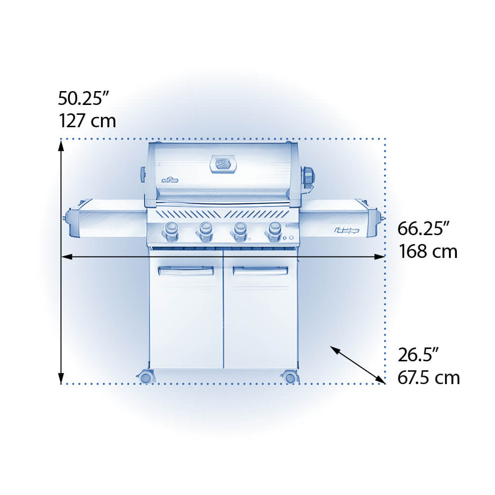 Prestige® 500 dimensions