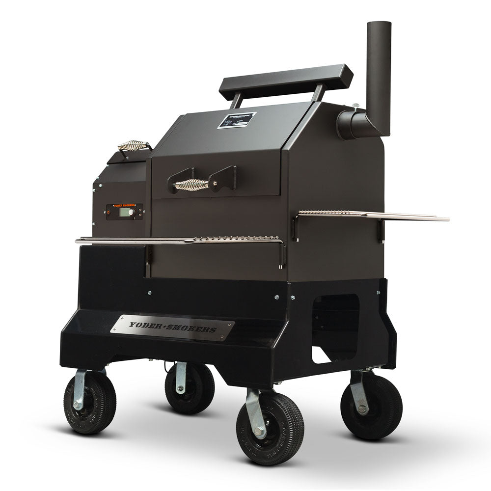 YS480S Competition Pellet Grill by Yoder Smokers black