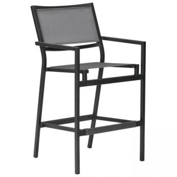 Cabana Club Dining Stationary Bar Arm Stool by Tropitone