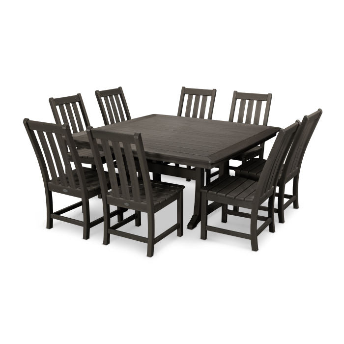 Vineyard 9-Piece Dining Set vintage coffee