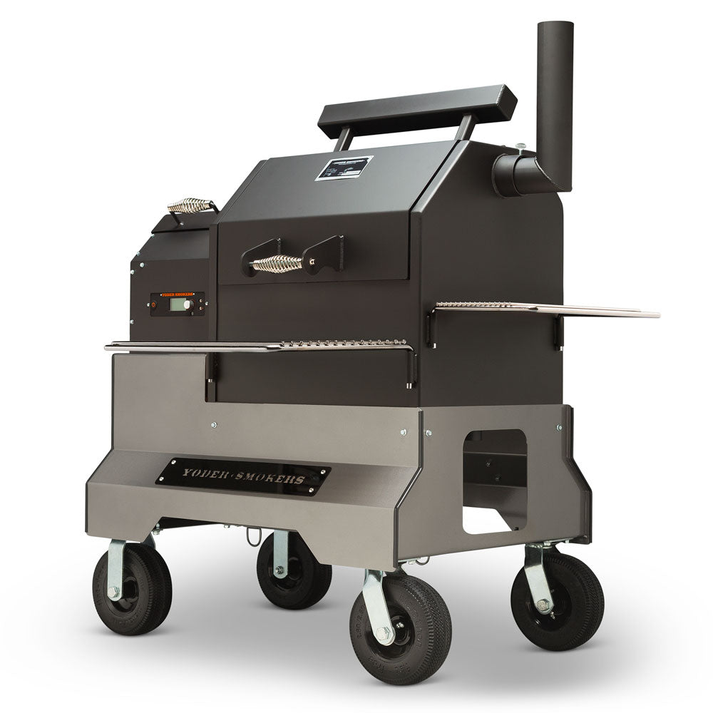 YS480S Competition Pellet Grill by Yoder Smokers silver