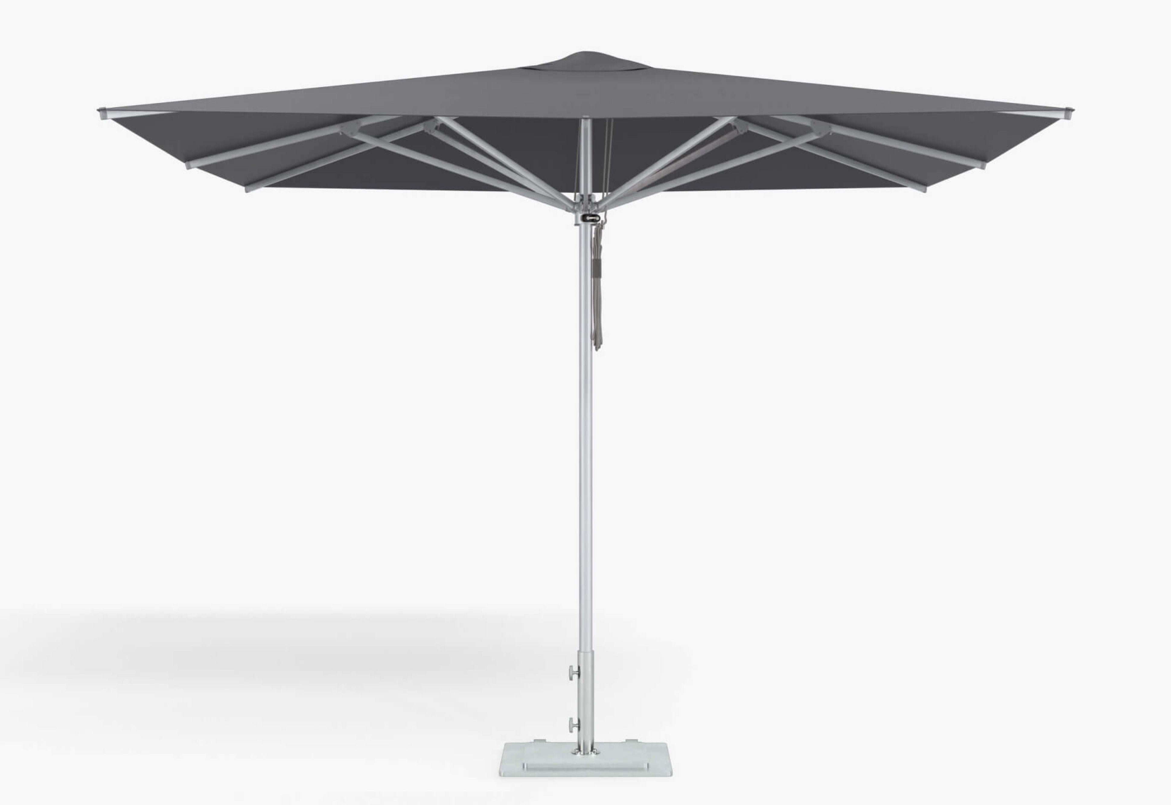 square Marine-Grade Aluminum Outdoor Umbrella 